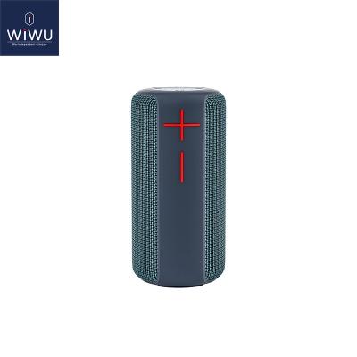 China Video Call WIWU Radio Waterproof BT 5.0 Portable Speaker For Outdoor Party Speaker MP3 PC Aux. MP4 input TF SD card slots Built-in MIC FM for sale