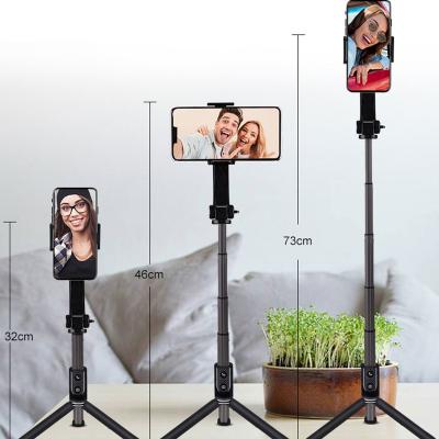 China WIWU Handheld Radio Selfie Remote Control Flexible Foldable Stick in Tripod with Stand for sale