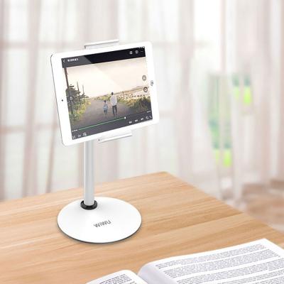 China WIWU Adjustable Height Adjustable Desktop Stand 360 Six Rotating For Mobile Phone Stand Tablet 12.9 Inch Mount Bracket for sale