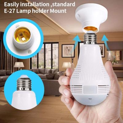 China IP Vandal Proof Mini Security WiFi Bulb 1080P WiFi Wireless Camera for sale