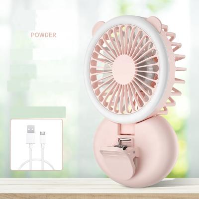 China 2021 Hand Free USB Neck Fan Plastic Colorful Outdoor Portable Rechargeable USB Neck Hanging Fan 2021 for sale