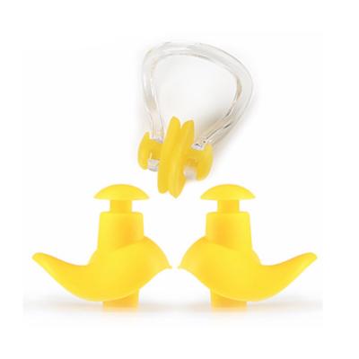 China GD Soft Hot Selling OEM Soft OEM Nose Clip Swimming Earplugs High Quality Swimming Earplugs for sale