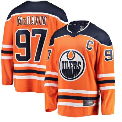 China Shirts & Wholesale Tops Ice Hockey Jersey Edmonton 97 Oiler Pitted Navy Men's Team Uniform #97 McDavid #25 Nurse Breakaway Player for sale