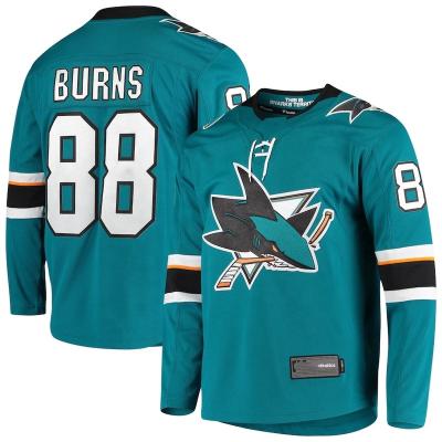 China Shirts & Black Burns #28 Meier Talbot Breakaway Player Team Uniform #88 San Jose Shark Stitched Men Wholesale Ice Hockey Tank Tops for sale