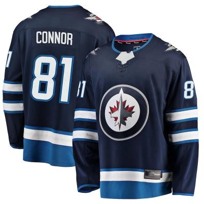 China Shirts & Tops Drop Team Uniform Black #81 Connor #26 Wheeler Breakaway Player Winnipeg Jet Stitched Men Ice Hockey Tank Top Shipping for sale