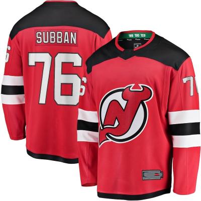 China Shirts & Ice Hockey Tops New Jersey Devil P.k. Subban Jersey Hischier Andreas Johnsson Cory Schneider Stitched Hot Sales Sublimation for sale