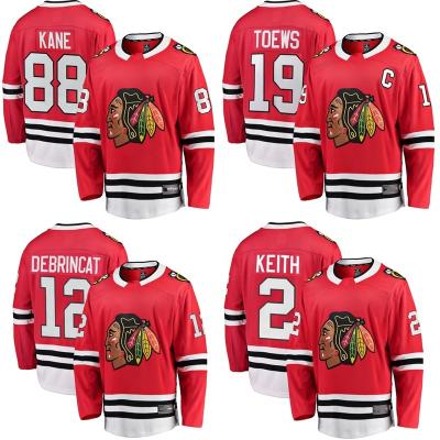 China Shirts & Tops Wholesale Ice Hockey Jersey Chicago City Blackhawks Stitched Men's Red Team Uniform #88 Kane #29 Fleury Breakaway Player for sale