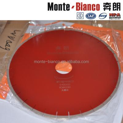 China Monte-Bianco Ceramic Diamond Circular Saw Blade Diamond Segmented Cutting Disc for sale