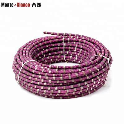 China Mining Diamond Wire Saw For Stone Cutting Wire Saw Blade Diamond Wire Cutting Rope for sale