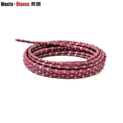 China Quarrying Motne-Bianco Diamond Quarrying Wire Quarry Wire Sale Saw Rope for sale