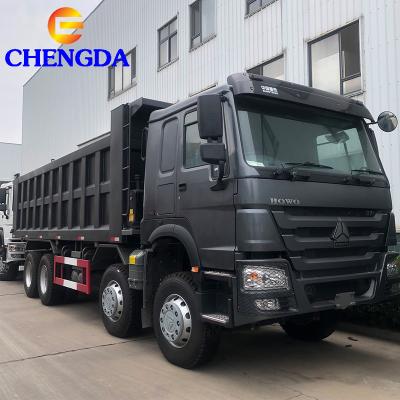 China Used HOWO 8X4 Second Hand Dump Truck New SINOTRUK 12 Wheels Tipper > 8L for sale