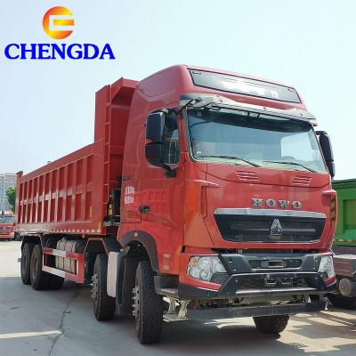 China Aluminum Alloy New HOWO 371hp Chengda 8*4 Dump Truck For Sale for sale