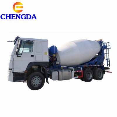 China truck mixer drum roller 8m3 concrete mixer truck with control box > 8L for sale