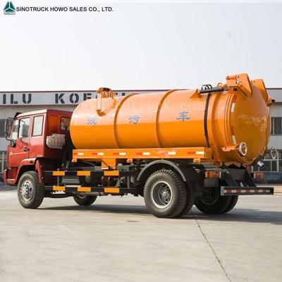 China China Sanitation Equipment Medium Plate 5mm Carbon Steel Suck Clean Truck Sewer Vacuum Truck For Sale for sale