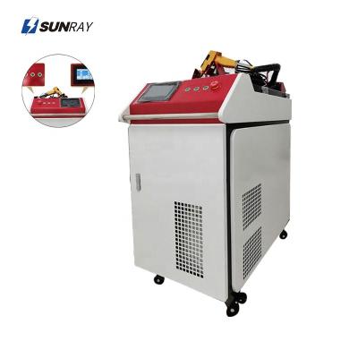 China Hotels Container Welding 1000w 1500w 2000w Handheld Micro Fiber Laser Welding Machine for sale