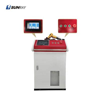 China Hotels Wholesale Chassis Welding Raycus 1000w 1500w 2000w Handheld Laser Welding Machine for sale