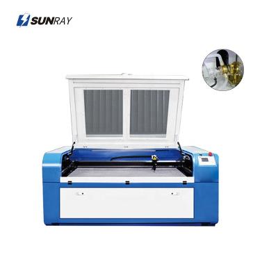 China 600*400mm 60w 80w 100w 130w 150w Water Cooled Wood Acrylic Plexiglass Fiber Laser Cut Engraving Machine for sale