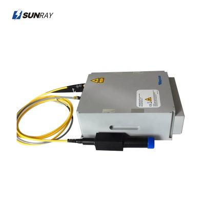 China Hotels Water Cooling 1064nm 10w 20w 30w 50w Fiber Laser Source Low Power Raycus Laser Generator for sale