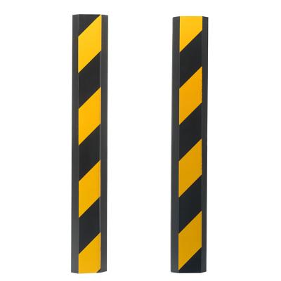 China 2V Traditional 50X7cm Set For Black And Yellow Garage Wall Protector Foam Garage Door Bumper Guard for sale