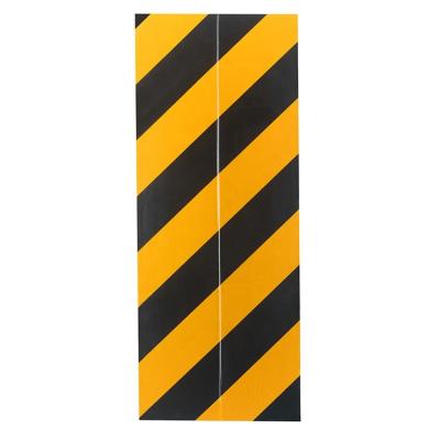 China PE Corner Protector 50*20cm Garage Corner Protector 50*20cm Traditional Black And Yellow Corner Protector Garage Guard for sale