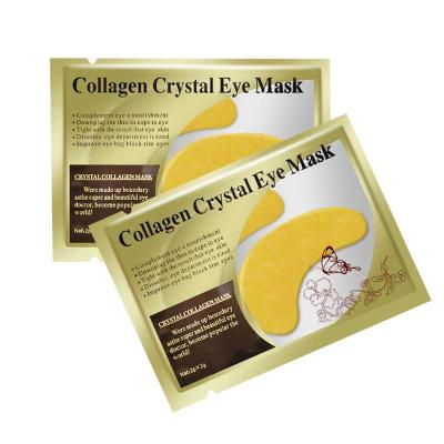 China Anti-Puffiness Anti-Puffiness Factory Sell Organic Moisturizing Crystal Collagen 24k Gold Under Eye Patches for sale