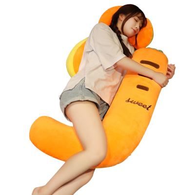 China Custom Made Home Pregnant Women Sleep Support Pillow Nice And Warm Big Shape And Size Support for sale