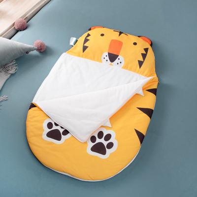 China Others High Quality Yellow Travel Babies and Kids Knitted Cotton Sleeping Bags for sale