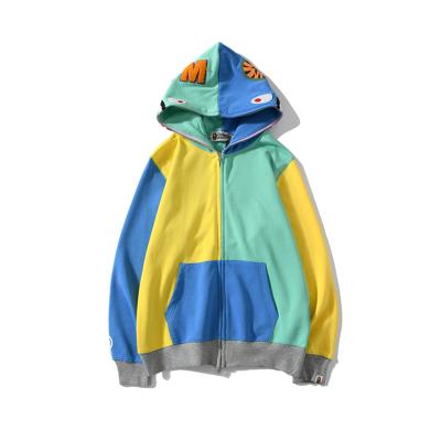 China Stylish Men's Jackets New Frontier Men's Sweaters Zipper Trend Hooded Coats Colorful Coats Anti-shrink for sale