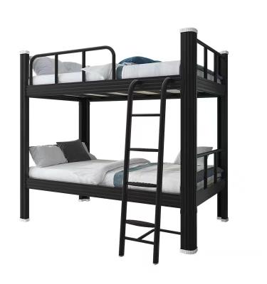 China Modern Cheap Price Modern Bedroom Furniture 1.2mm Iron Two Story Set Metal Bunk Bed for sale