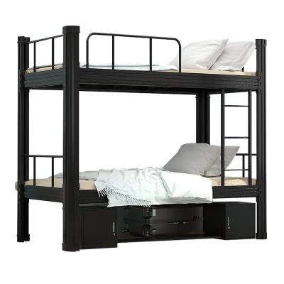 China Modern High Quality Dorm School Furniture Comfortable Easy To Install Bunk Bed for sale