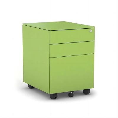 China Modern Commercial Steel Cabinet Furniture File Cabinet 3 Drawer Mobile Office Pedestal With Lock for sale