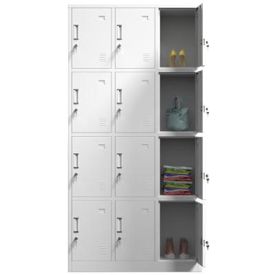 China Wholesale Hot Sale 12 Adjustable Door Locker Lockers (Other) Steel Locker Room Locker for sale