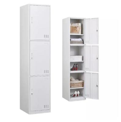 China Staff Wardrobe Locker Steel Cabinet (Other) Adjustable Doors Locker Factory Sell Metal OEM 12 Customized School HEN Layer Storage Surface Packing for sale