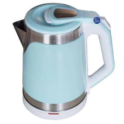 China Protection boxili 1.8L home appliance factory induction drinking water pot kettle 220V electric boiling-dry blue color for sale