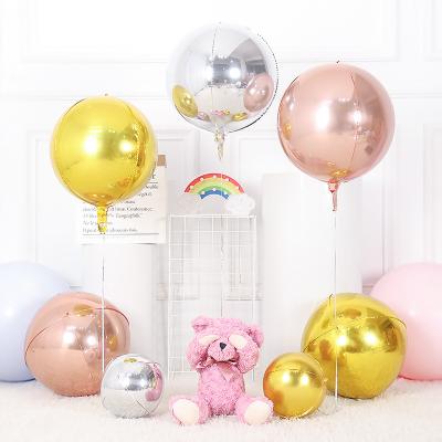 China Advertising 2021 Cheap Toy Amazon Price Birthday Party Decoration 22 Inch 4D Foil Balloons Globos for sale