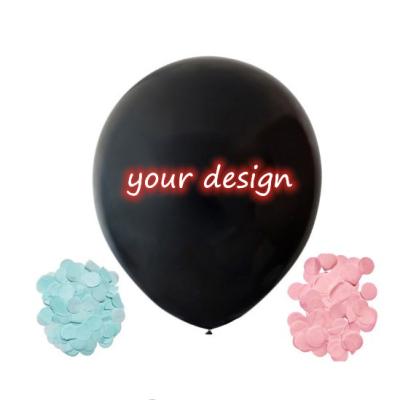 China Christmas wholesale hot sale cheap price 12 inch round shaped printing latex balloon custom made to print balloon for sale