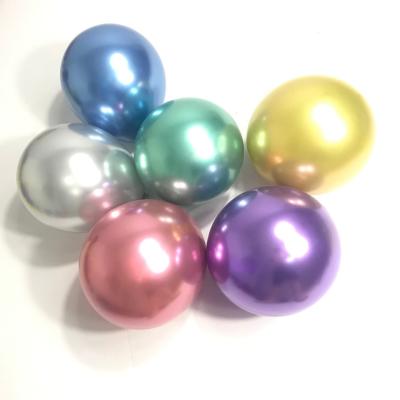 China Advertising 2021 High Quality Various Toy Amazon Party Decoration 12 Inch Chrome Latex Balloons Globos for sale