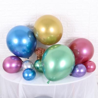 China Advertising Toy New Sale 18 Inch Chrome Latex Balloons Globos For Wedding Party Decoration And Various Theme Party for sale