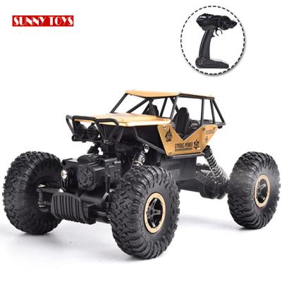 China RC Hobby OEM/ODM 2.4GHZ 4wd diecast metal monster rc rock crawler car model 1/18 for kids for sale