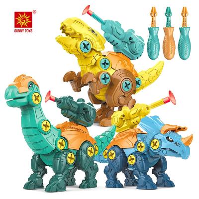 China Most Popular Products Education Take Building Block Sets Assemble DIY Dinosaur Toys 35.7X35.3X16.7cm for sale