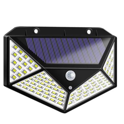 China Good Garden 100leds Diamonded Looks Shape Solar Wall Light For Your Yard Garden for sale