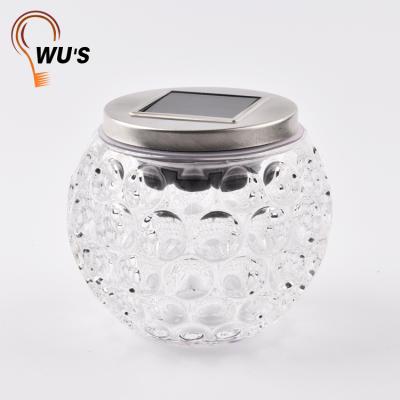 China Modern Outdoor Clean Solar Garden Lights Decorative Solar Mason Jar AA Battery LANDSCAPE Light for sale