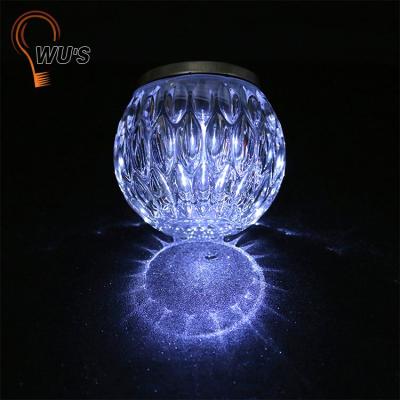 China LANDSCAPE factory directly glass bottle solar table led lights solar power led pot garden lights party home decorative outdoor walkway for sale