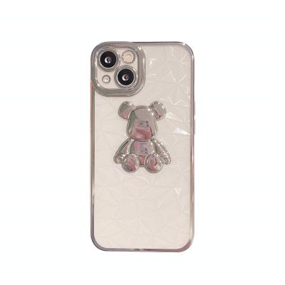 China New Design Diamond Shockproof Phone Cases Clear Phone Cases For iPhone 11 And 12 Series for sale