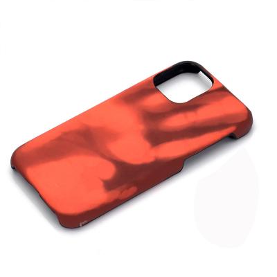 China Wholesale Shockproof Sensitive Color Change By Temperature Luxury Phone Case Mobile Phone Cover For iphone 13 For Samsung for sale