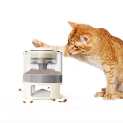 China Viable Improve Intelligence Cats Dogs Press Feeding Toy Control Eating Speed ​​Pet Feeding Toy for sale