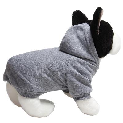 China Amazon Viable Hot Selling Pet Clothes For Dog Puppy Hoodies Coat Warm Winter Sweatshirt Sweater Dog Outfits for sale