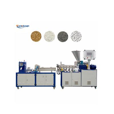 China Granules Twin Screw Color Masterbatch Making Machine for sale