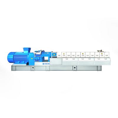 China Granules Manufacturer Supplier Recycling Flakes Plastic Granules Production Machine Twin Screw Extruder for sale