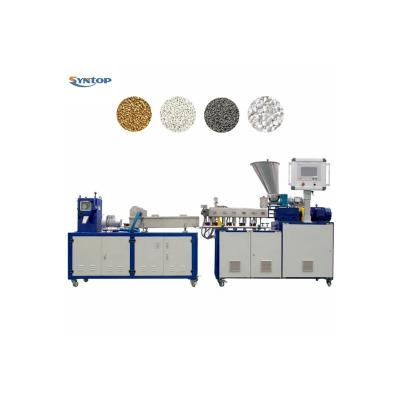 China Granules Cheap Factory Price Plastic Extruder Recycling Machine Color Masterbatch Extruder for sale